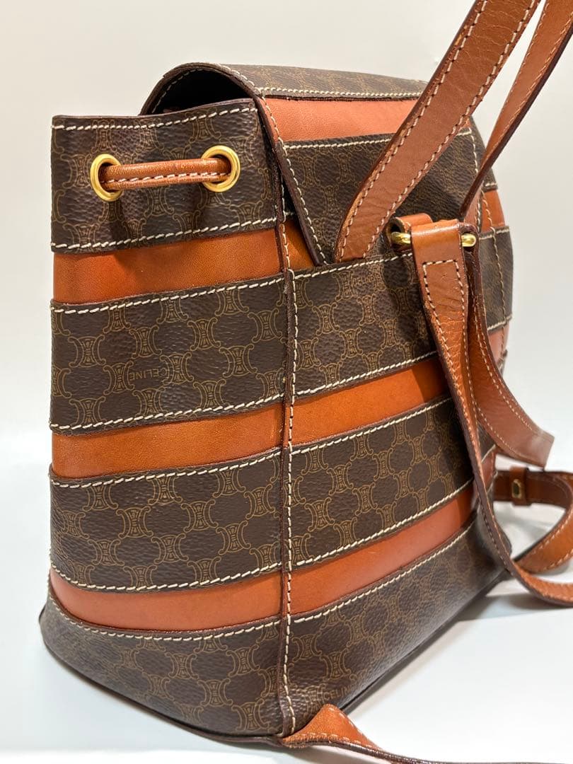 【美品】CELINE セリーヌ　マカダムミニリュック