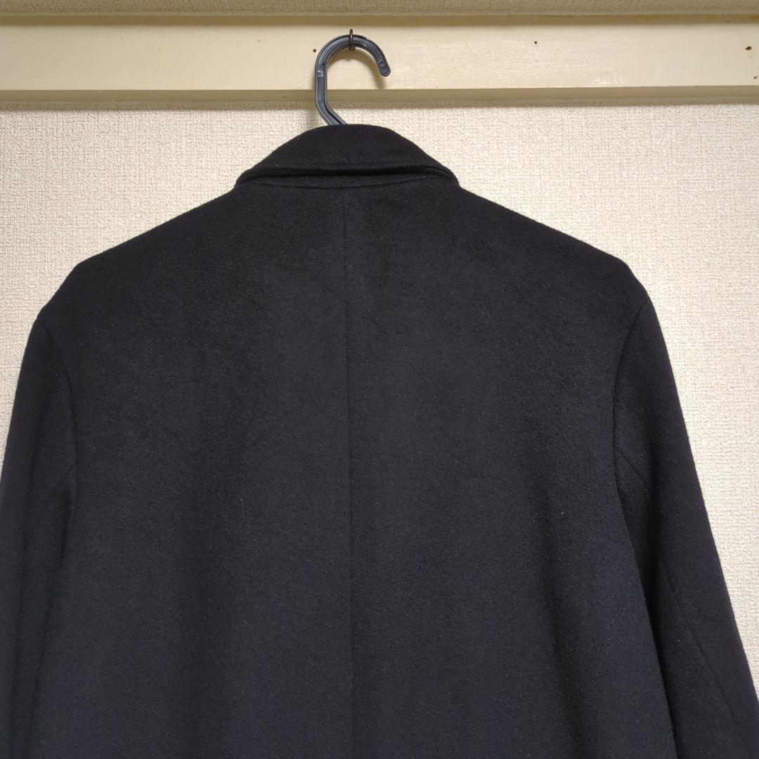 美品　オンワード　jプレス　チェスターコート　黒　クリーニング済　上品