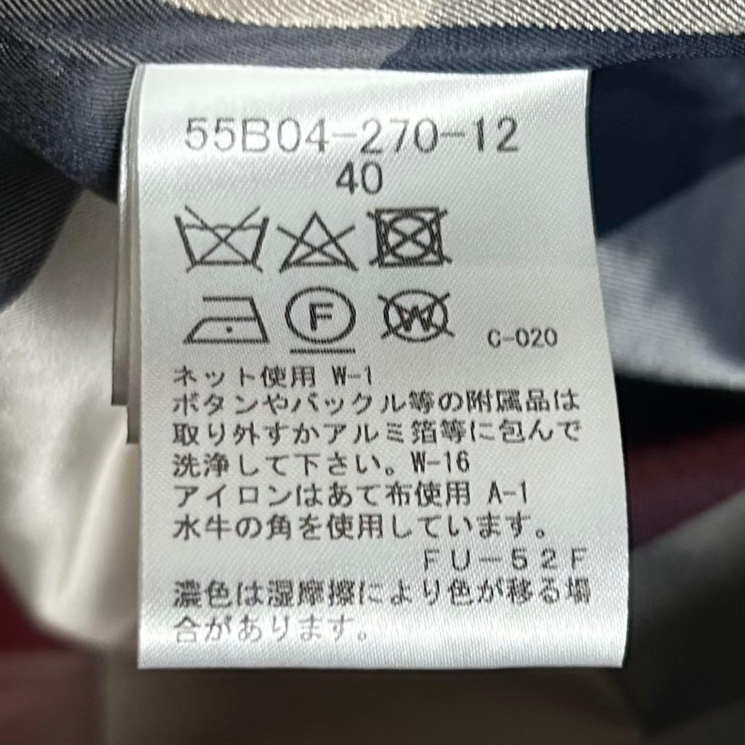 【極美品】ブルーレーベルクレストブリッジ/バイルメルトンダッフルコート/Lサイズ