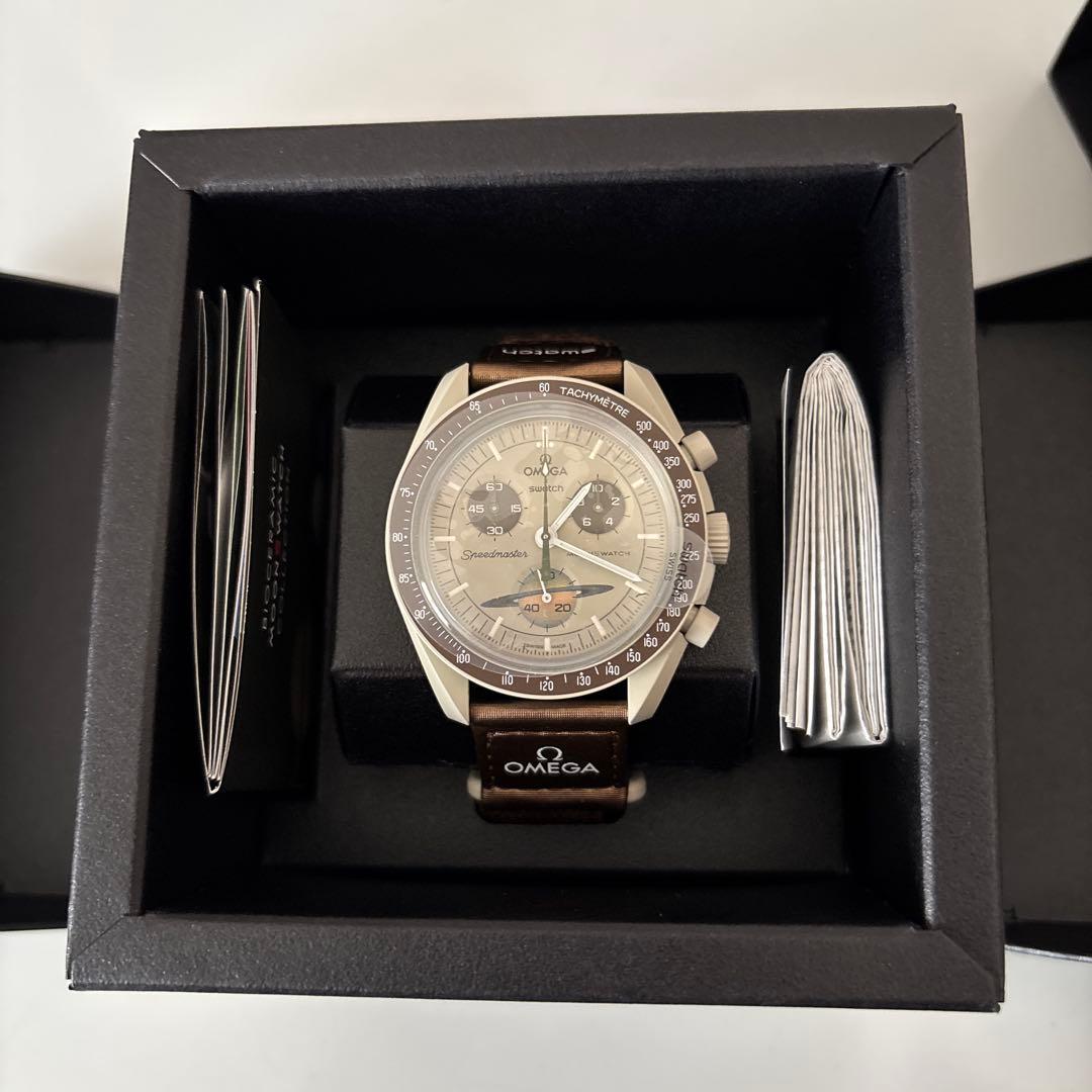 Swatch×Omega SATURN サターンSO33T100 土星セール中‼️