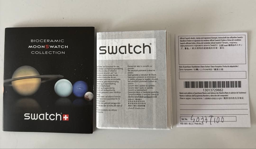 Swatch×Omega SATURN サターンSO33T100 土星セール中‼️