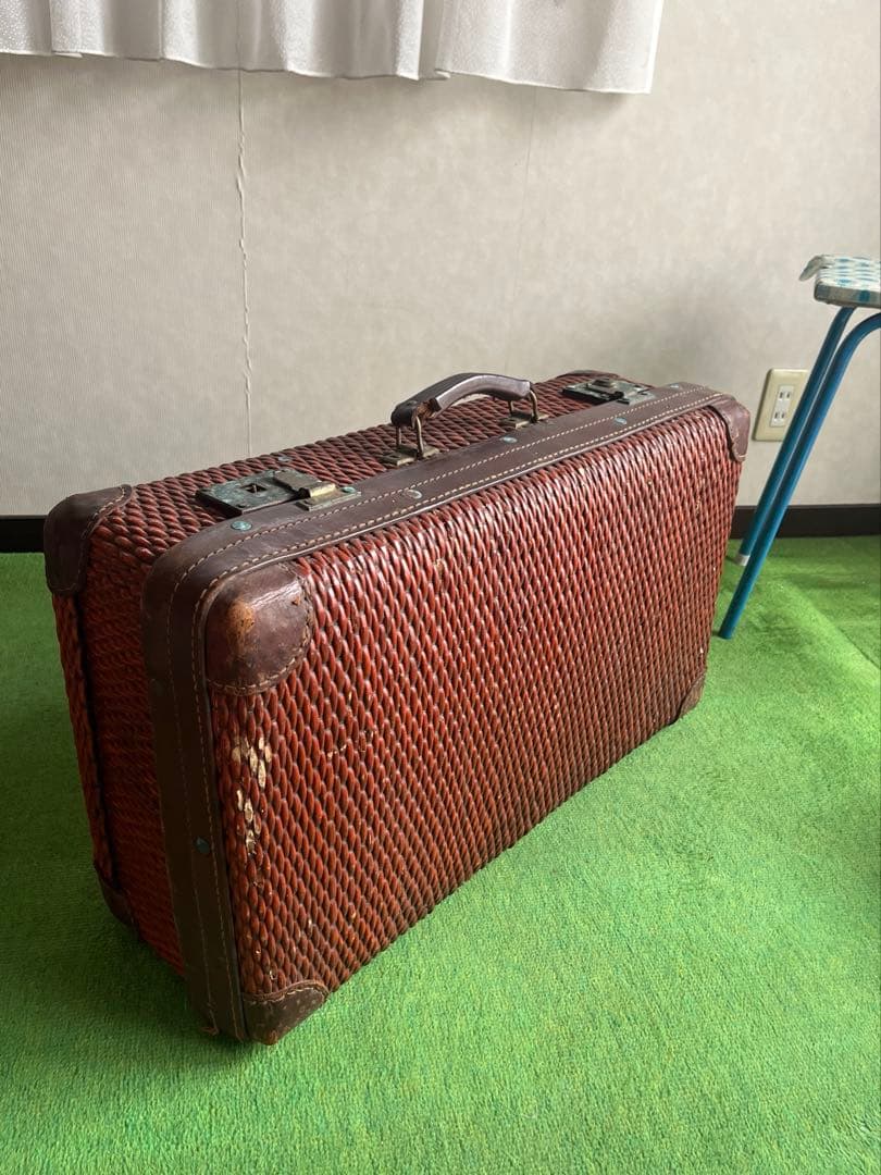 トランク 年代物 当時物レトロ アンティーク ビンテージ 昭和レトロ インテリア