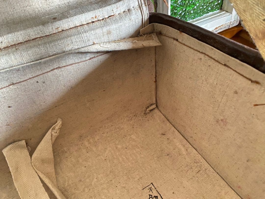 トランク 年代物 当時物レトロ アンティーク ビンテージ 昭和レトロ インテリア