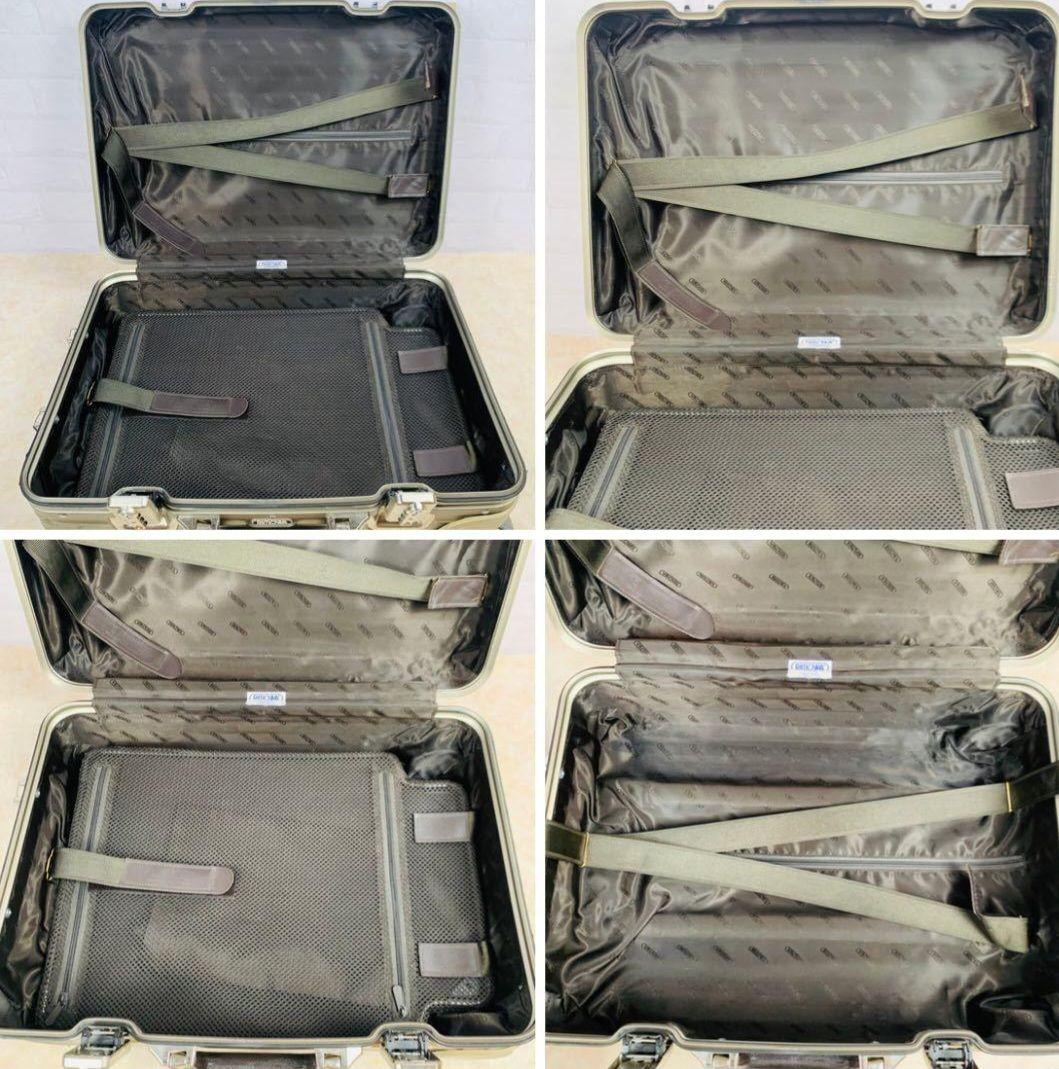 希少✨リモワ トパーズ チタニウム 32L 機内持込み 2輪 シャンパンゴールド