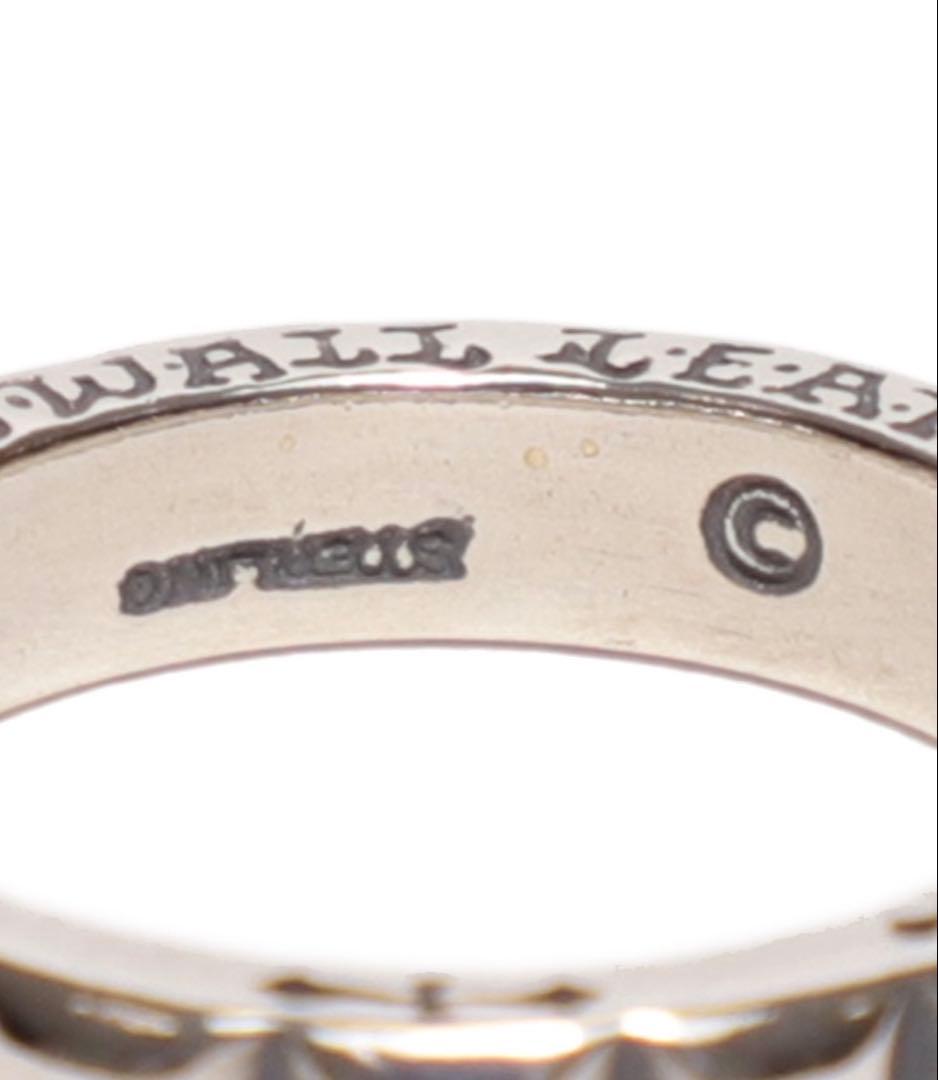 Bill Wall Leather フェイステッド リング US-9サイズ