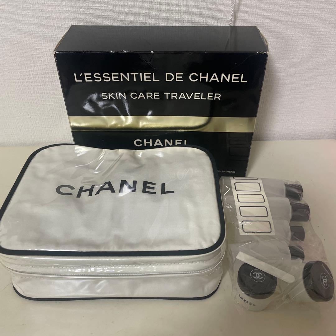 シャネル　トラベルセット　箱古い
