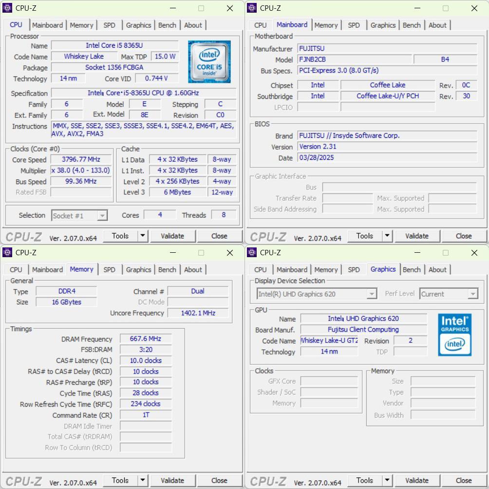 特価★LIFEBOOK U759 i5 第8世代 16GB SSD256GB
