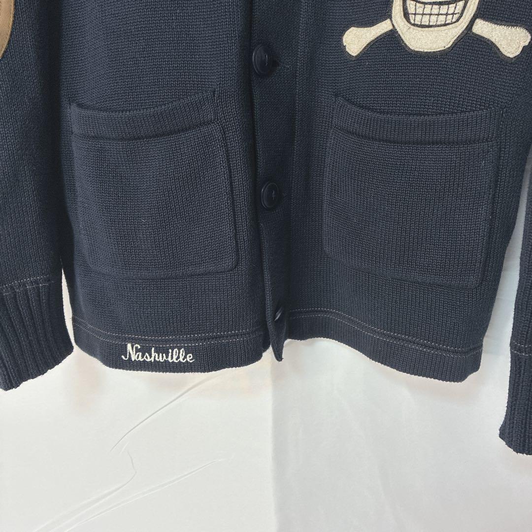 【希少】廃盤品 RUGBY スカル カーディガン S ヴィンテージ RL y2k