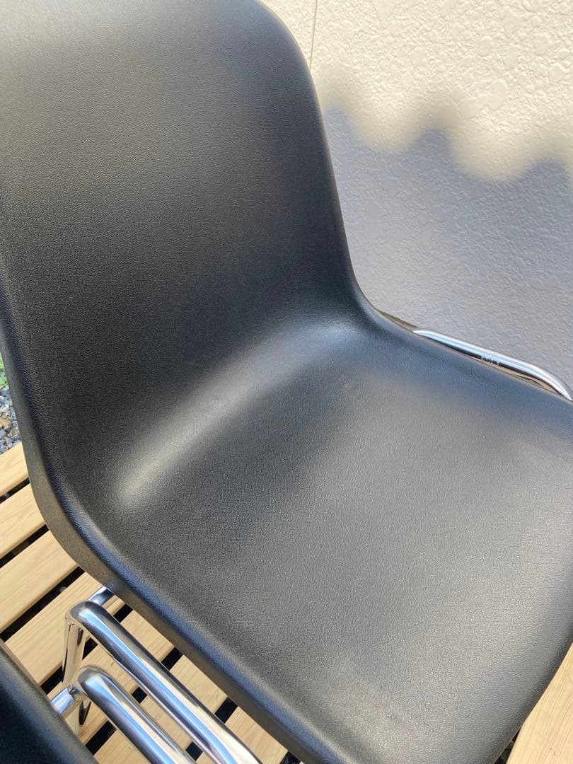 MOD ELENA イタリア パイプ椅子 スタッキングチェア レトロ　4脚セット