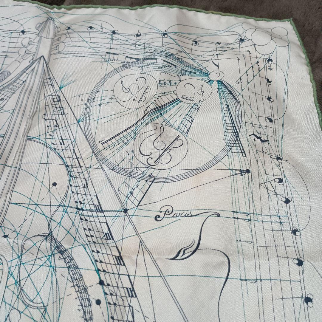 HERMES ガヴロッシュ（カレ）45「球体が奏でる音楽」希少