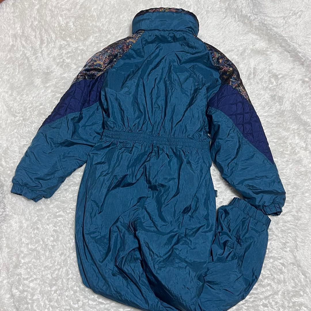 80s 90s スキーウェア　オールイン　スノーウェア　ヴィンテージ つなぎ