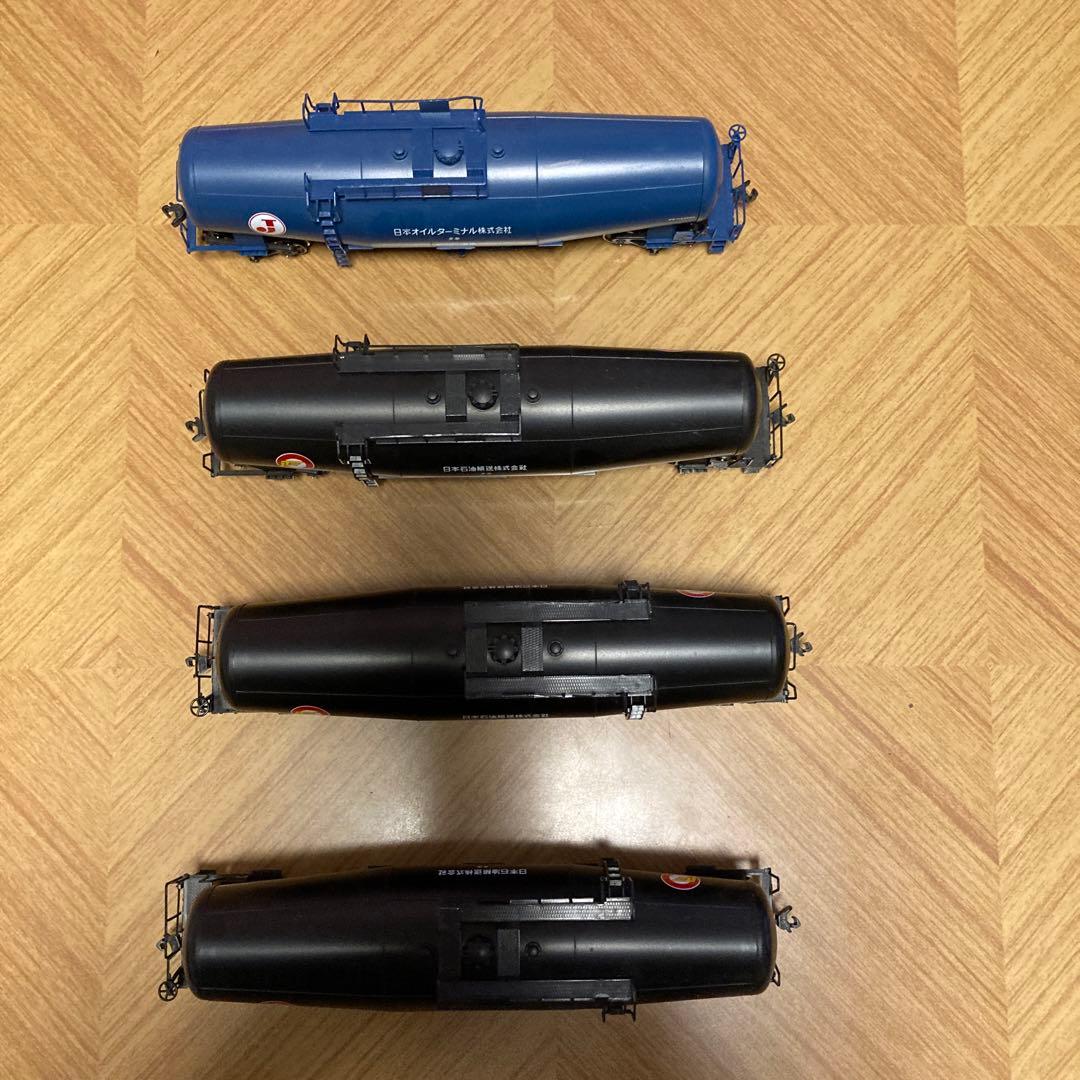 HOゲージ タンク車 4両セットとジャンク品2両