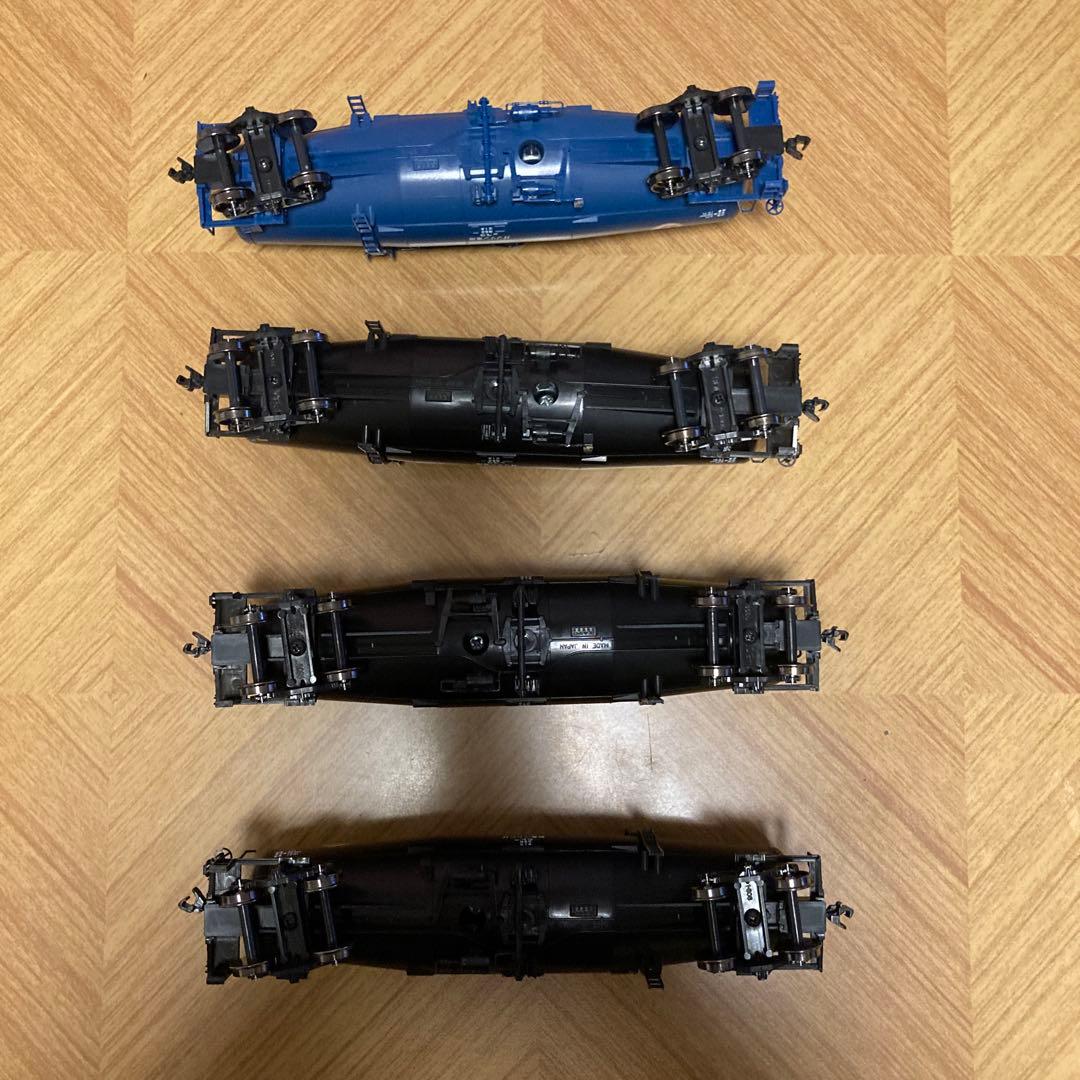 HOゲージ タンク車 4両セットとジャンク品2両