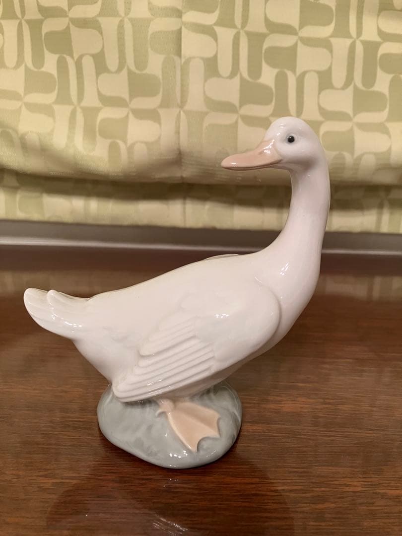 【美品】リヤドロ/ナオ あひる　フィギュリン　陶器人形　ポーセリン