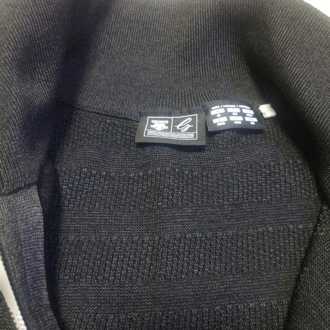 【入手困難】デサントゴルフ メランジ フルジップ ニットベスト M