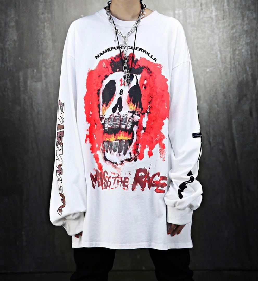 NAMEFUNY GUERRILLA Tシャツ Y2K 韓国 ロンT ストリート