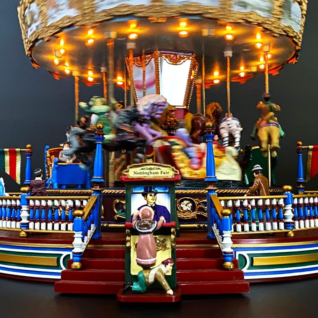 【レア】ミスタークリスマス★メリーゴーランド★オルゴール★カルーセル