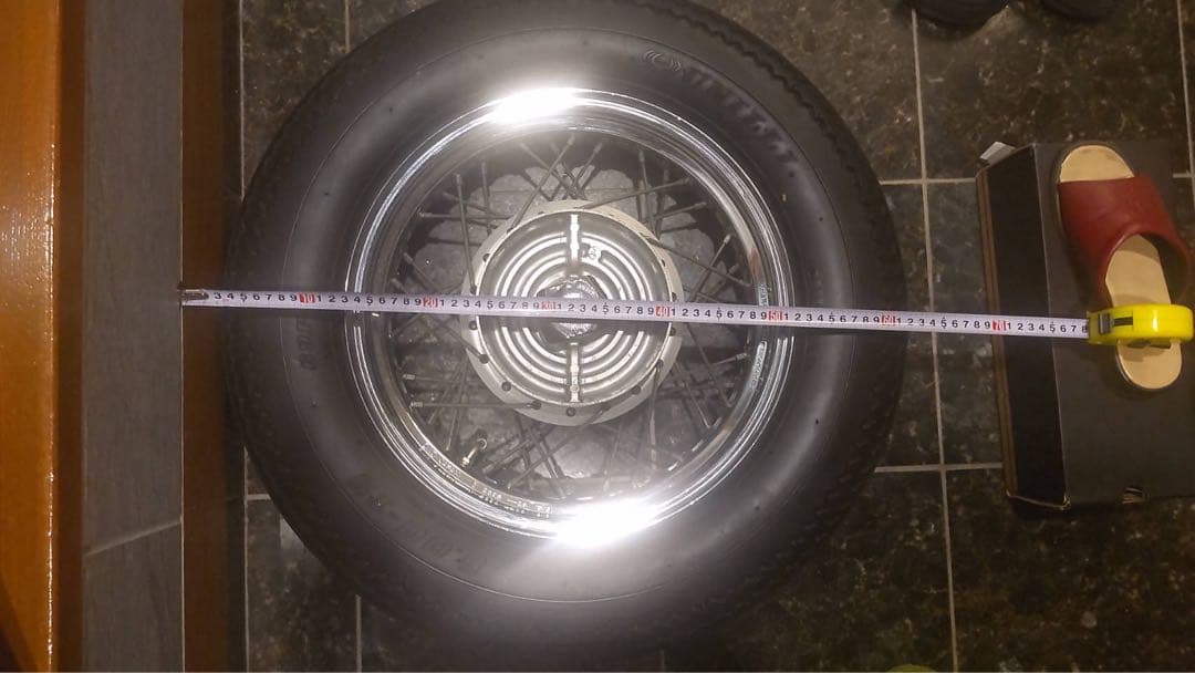 ユナリビンテージタイヤリア15インチ 　ドラッグスター250 ビラーゴ250