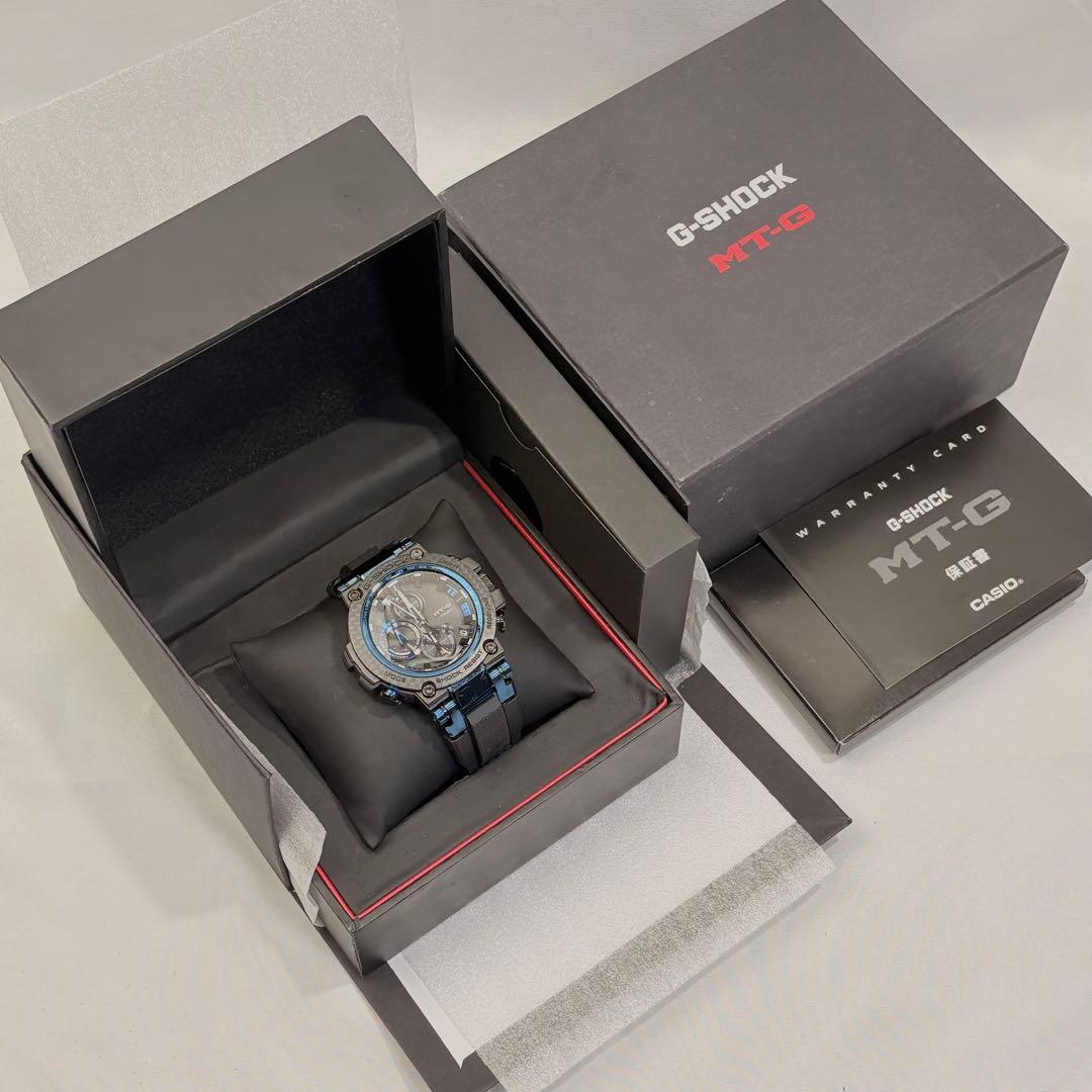 極美品　G-SHOCK MTG-B1000XB-1AJF カーボンベゼル　カシオ