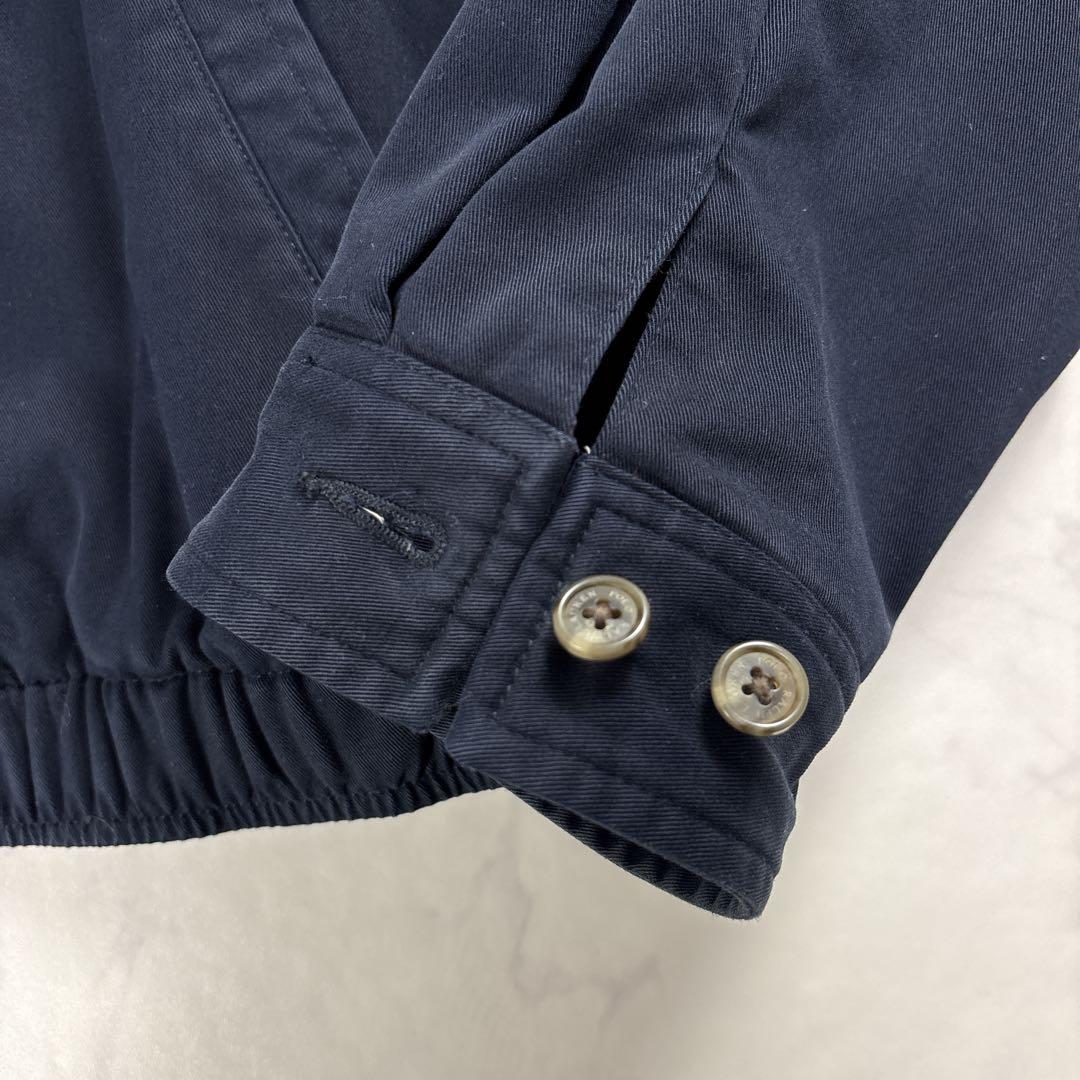 ポロラルフローレン スイングトップ ナス紺 XL ブラックウォッチ 裏地チェック