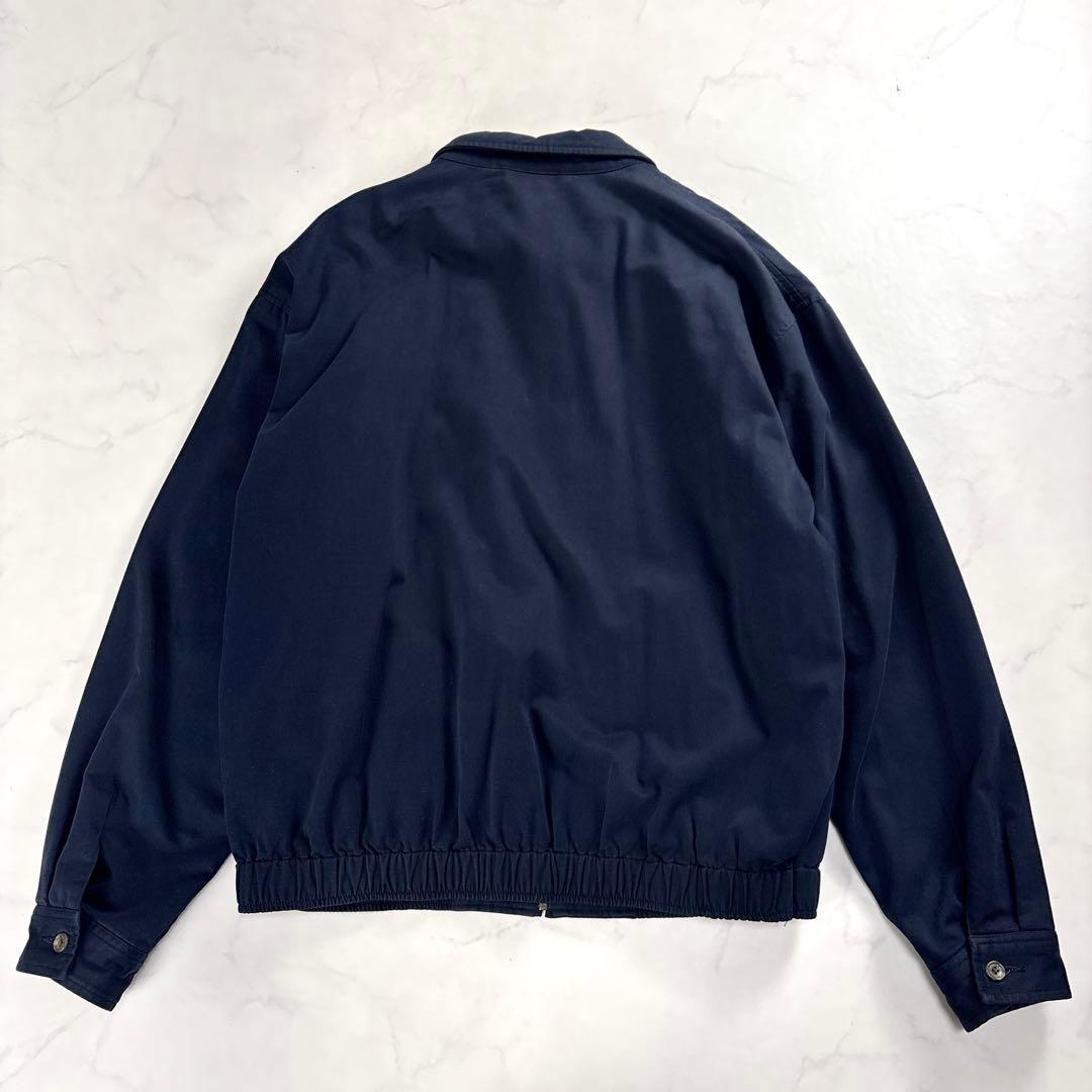 ポロラルフローレン スイングトップ ナス紺 XL ブラックウォッチ 裏地チェック