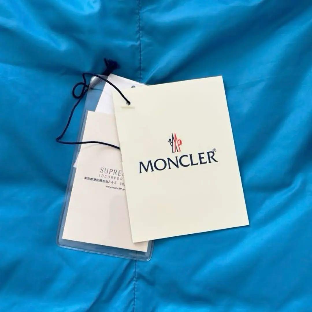 MONCLER ダウンベスト 青