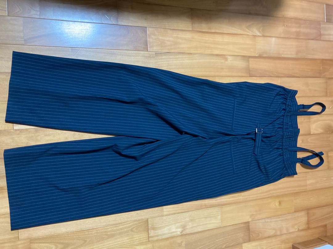 pippi♪スピックアンドスパン新品未使用ベアオールインワンネイビー38