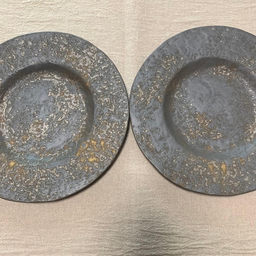 佐藤尚理さんのお皿2枚