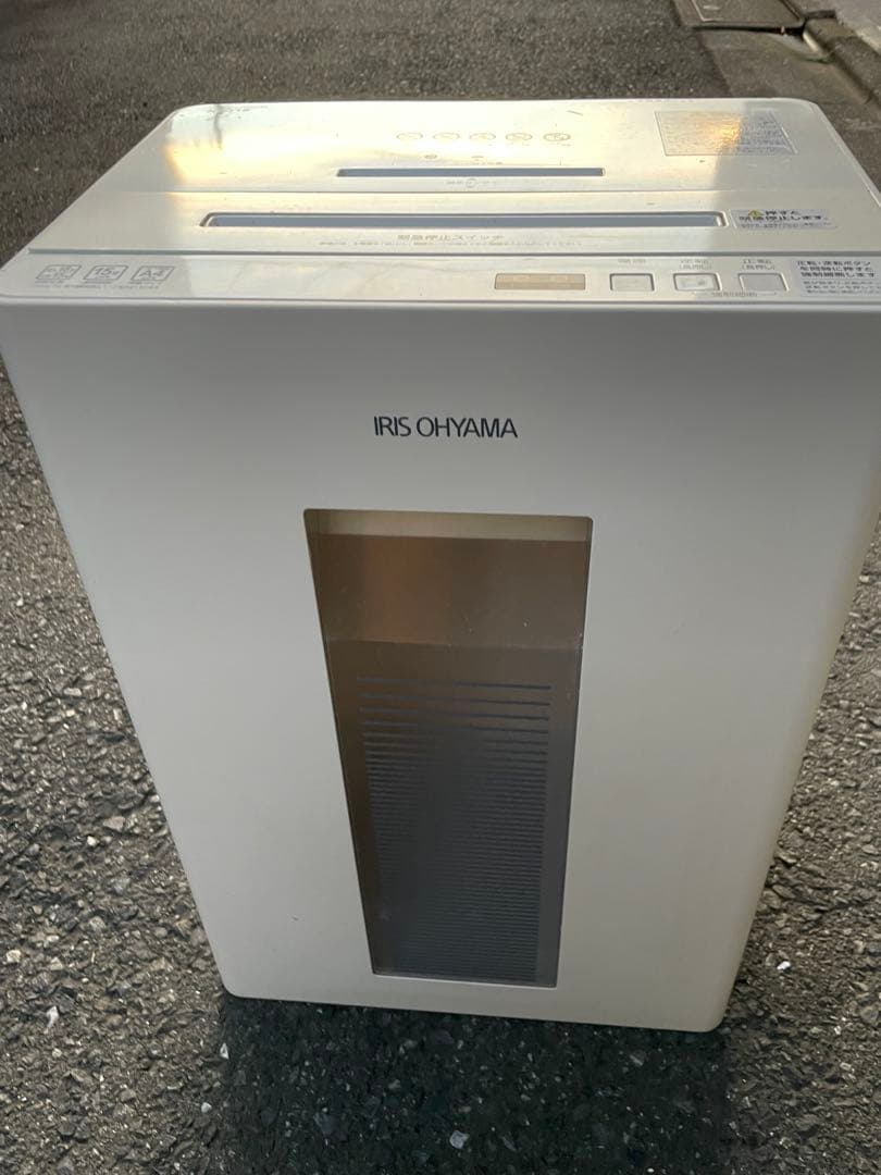 クロスシュレッダー NPJ18 アイリスオーヤマ 業務用 大型