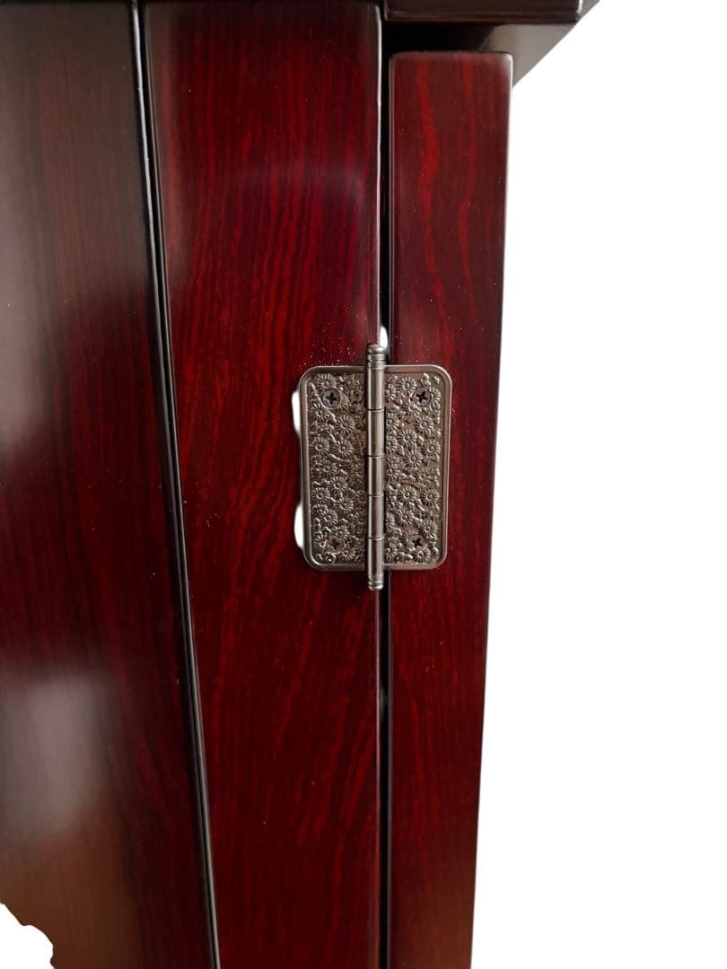 【特大セール中！】唐木仏壇・紫檀調 16号 本体+仏具セット