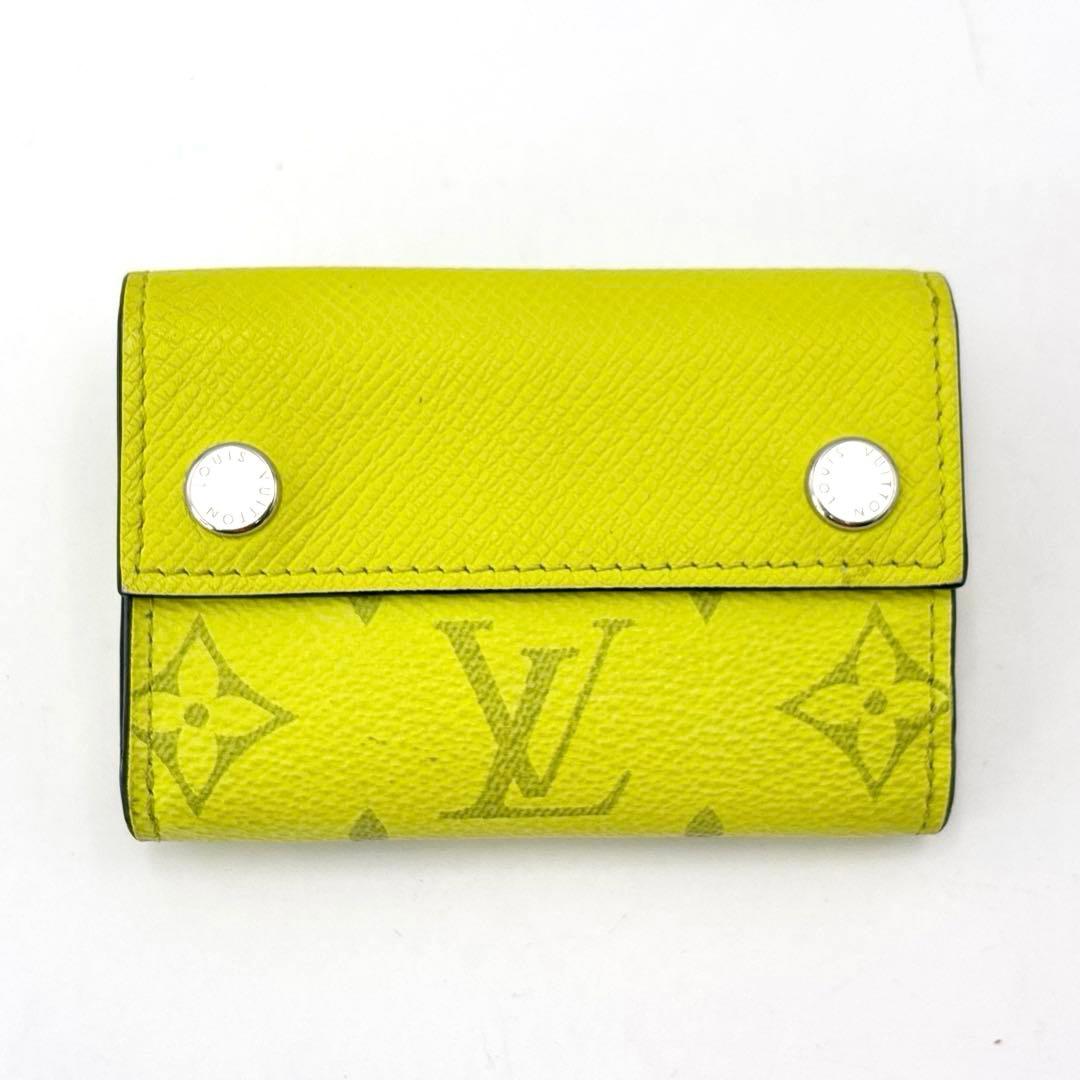 ルイヴィトン M67629 ディスカバリー コンパクト タイガラマ イエロー