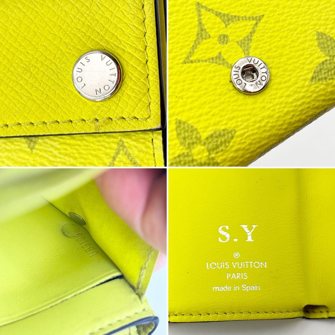 ルイヴィトン M67629 ディスカバリー コンパクト タイガラマ イエロー