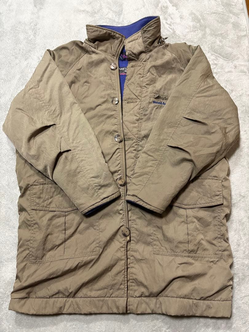 90s mont-bell モンベル 裏フリース POLARTEC フード脱着