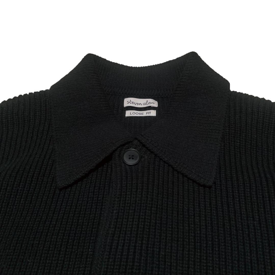 Steven Alan カシミヤ ポロカラー カーディガン LOOSE Lサイズ