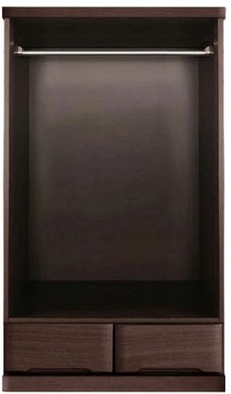 新品オープンハンガー服吊ワードローブ 衣装ケース クローゼット