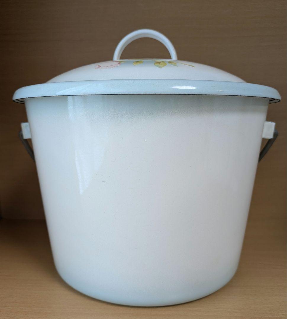 イマン ポワージュ ふた付きバケツ