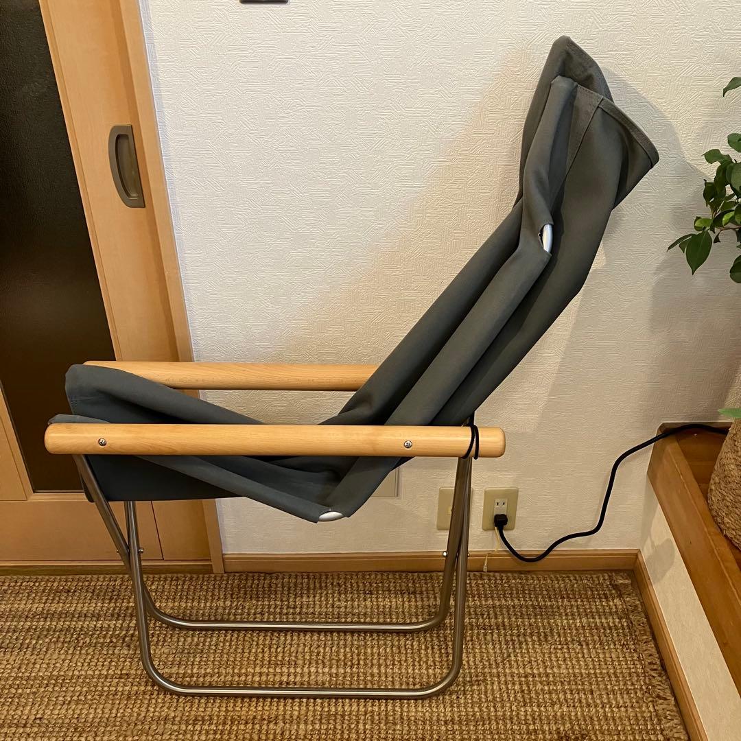 NychairX ニーチェアx グレー ナチュラル