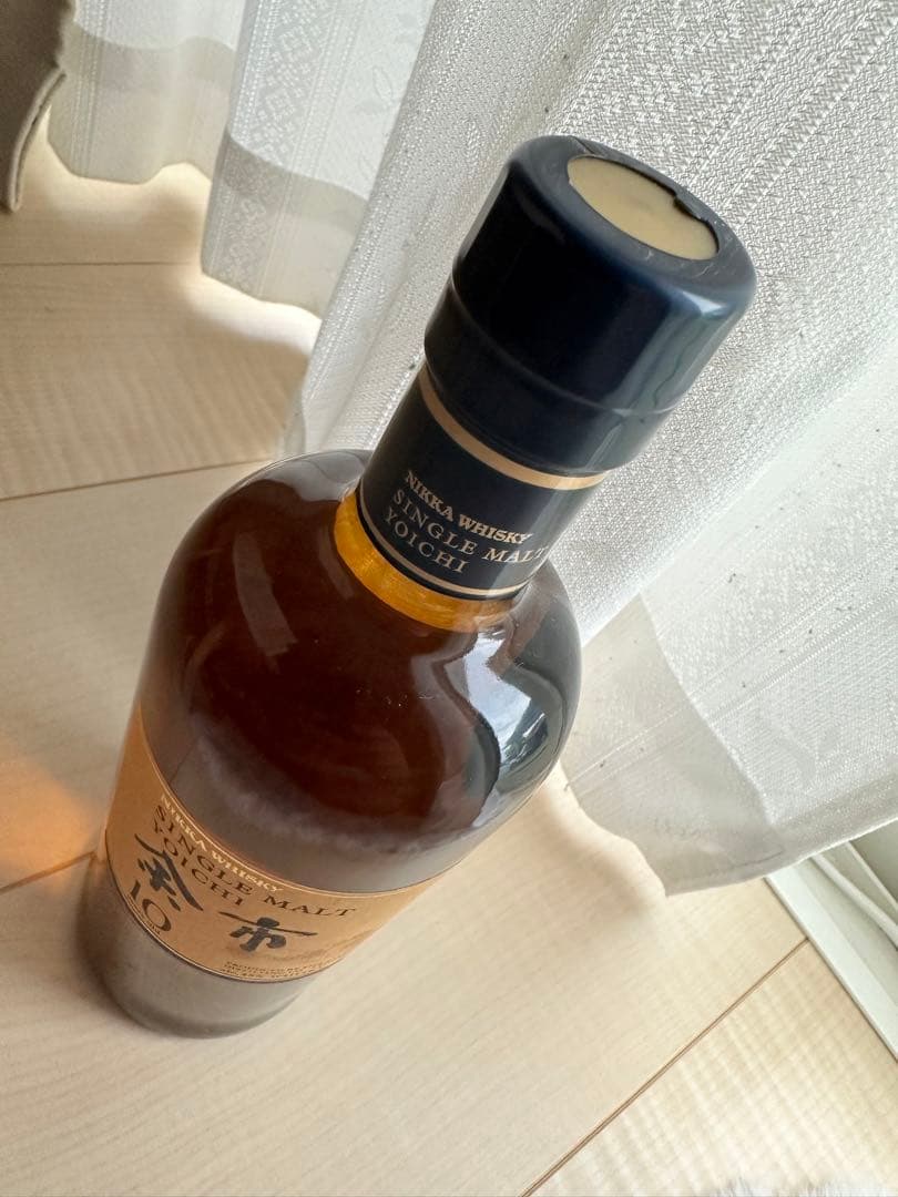 アサヒ　ニッカシングルモルトウイスキー　余市　10年