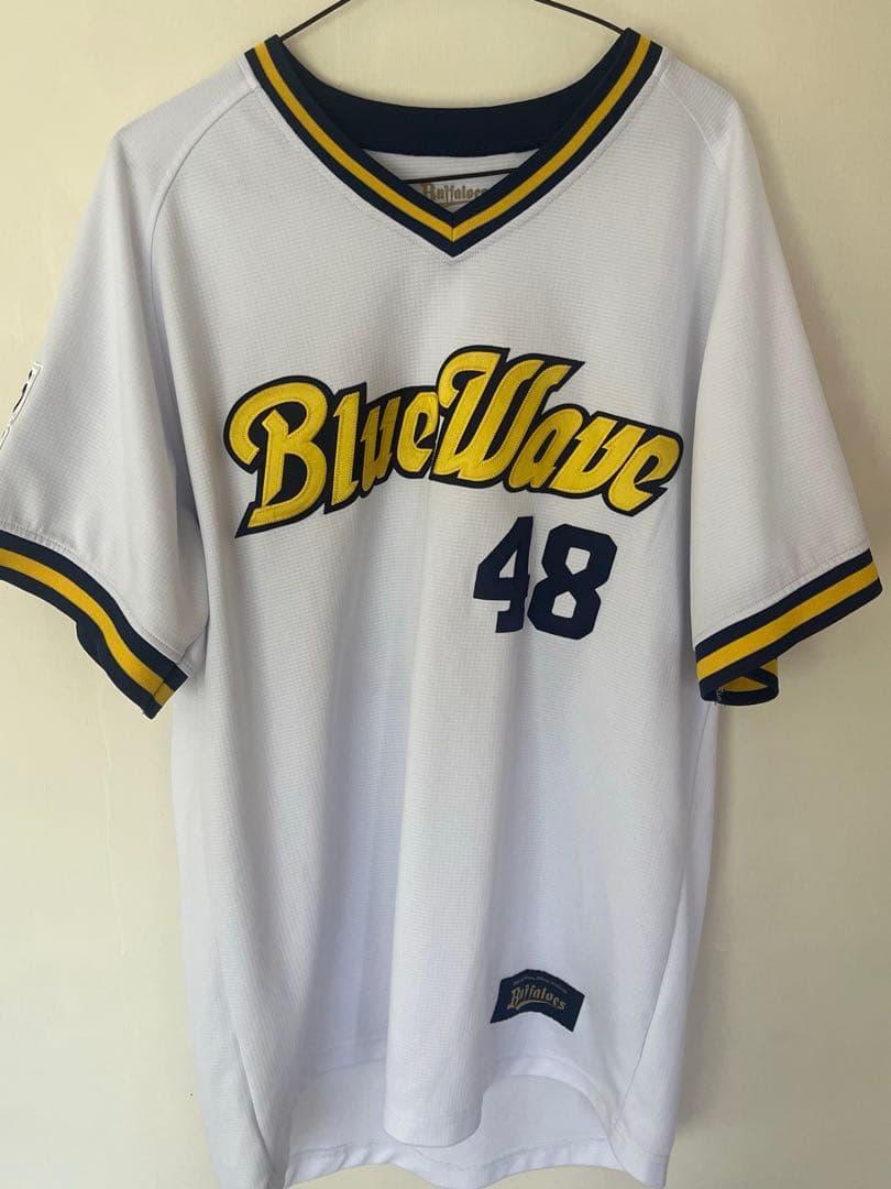 オリックス・バファローズ 東松快征 BlueWaveハイクオリティユニフォーム