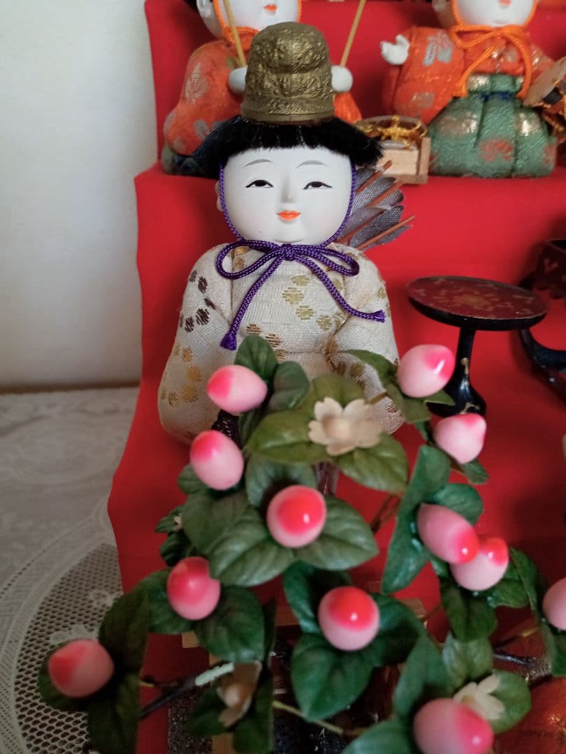 木目込みミニ雛人形