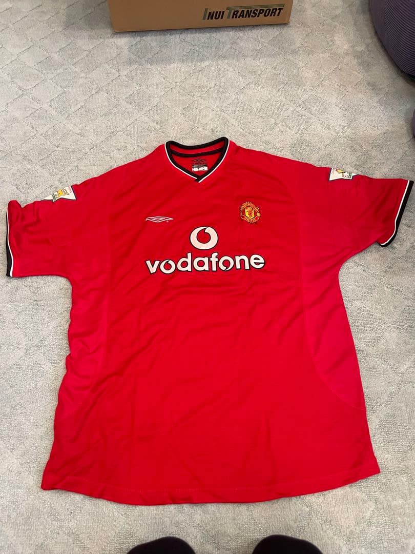 マンチェスターU 1999チャンピオンズリーグ ユニフォーム　激レア