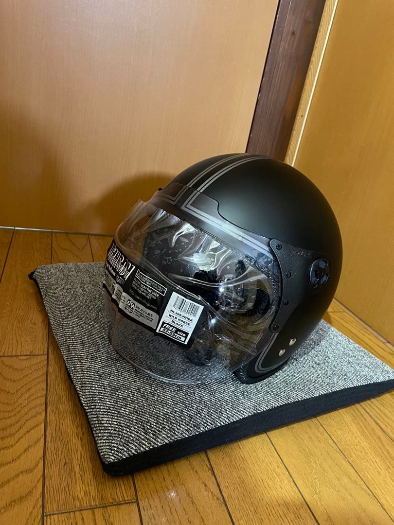 JOHNSON ストリートヘルメット マットブラック　新品未使用