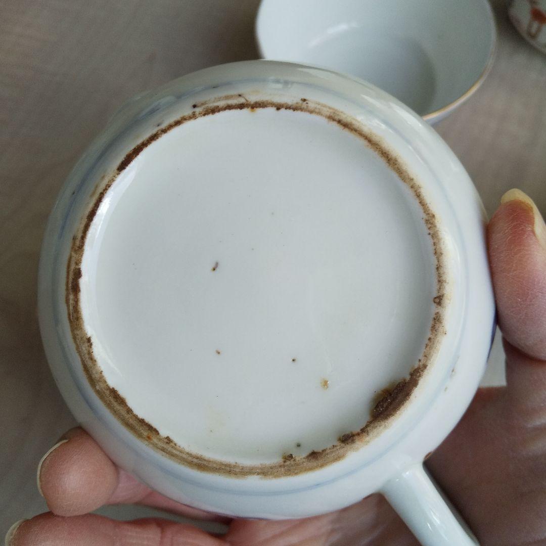 土日セールお値下げアンティーク有田辻製煎茶器セット