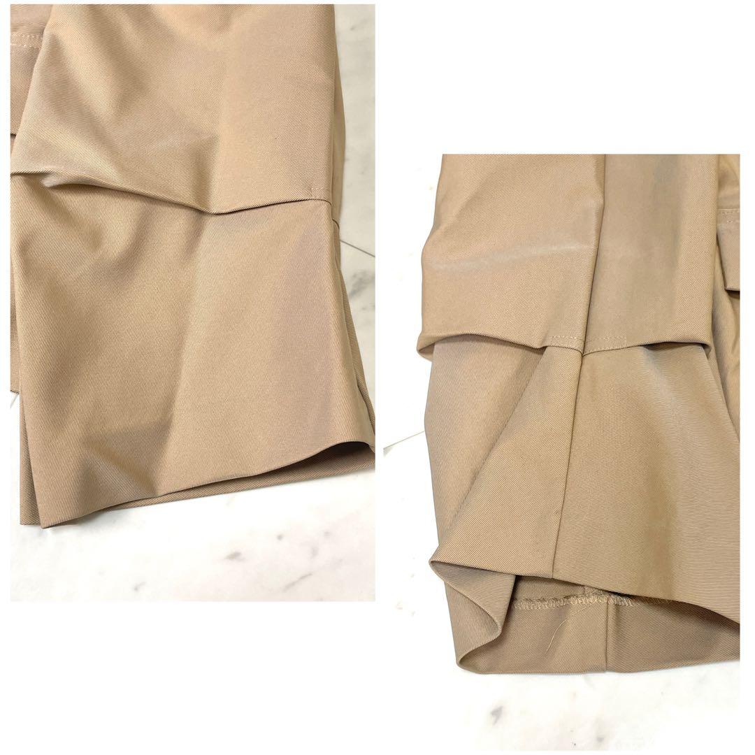 【新品未使用】アンスリード ショートオリガミトレンチコート ベージュ F