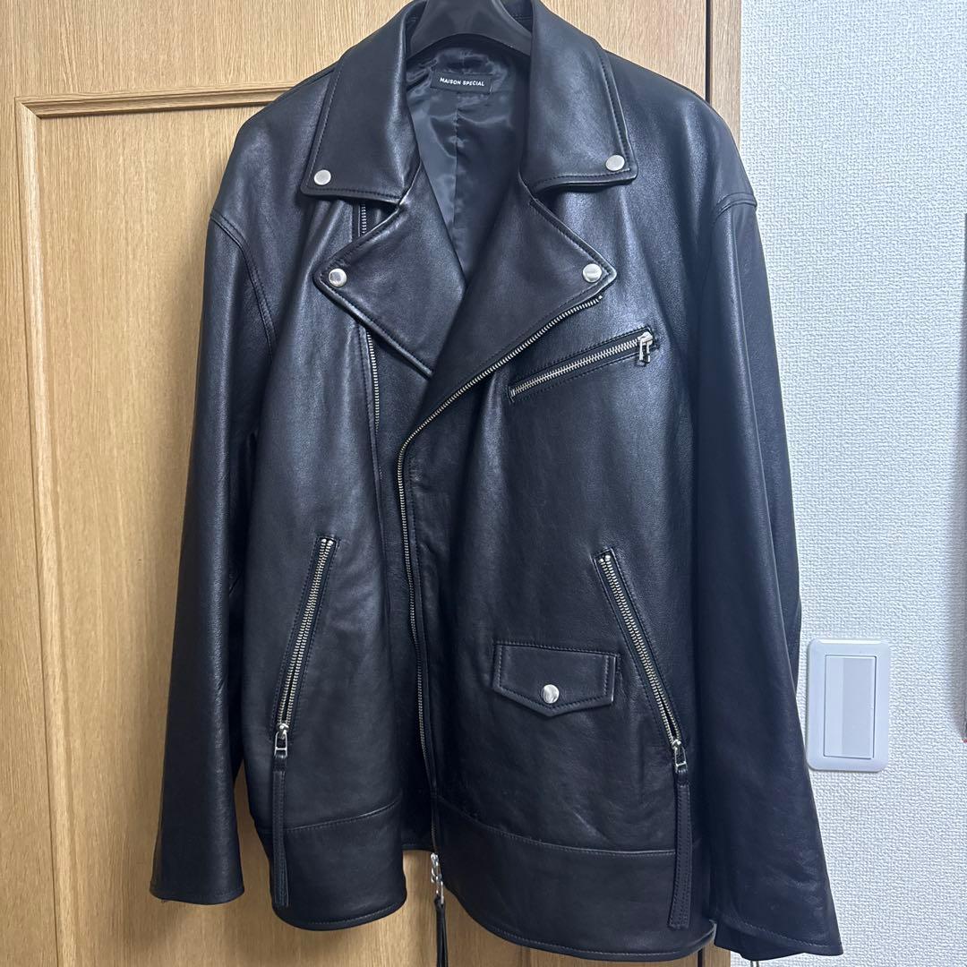 お値下げ★メゾンスペシャル★オーバーサイズライダースジャケット