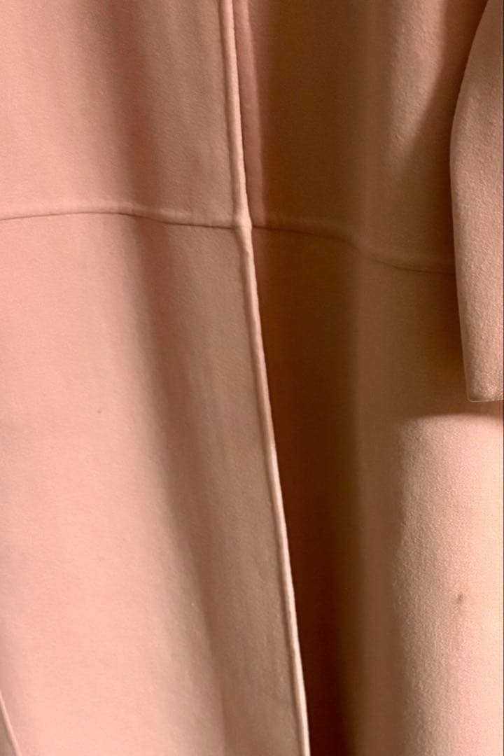 Drawer ドゥロワー　ダブルフェイス ノーカラーメルトンコート　36