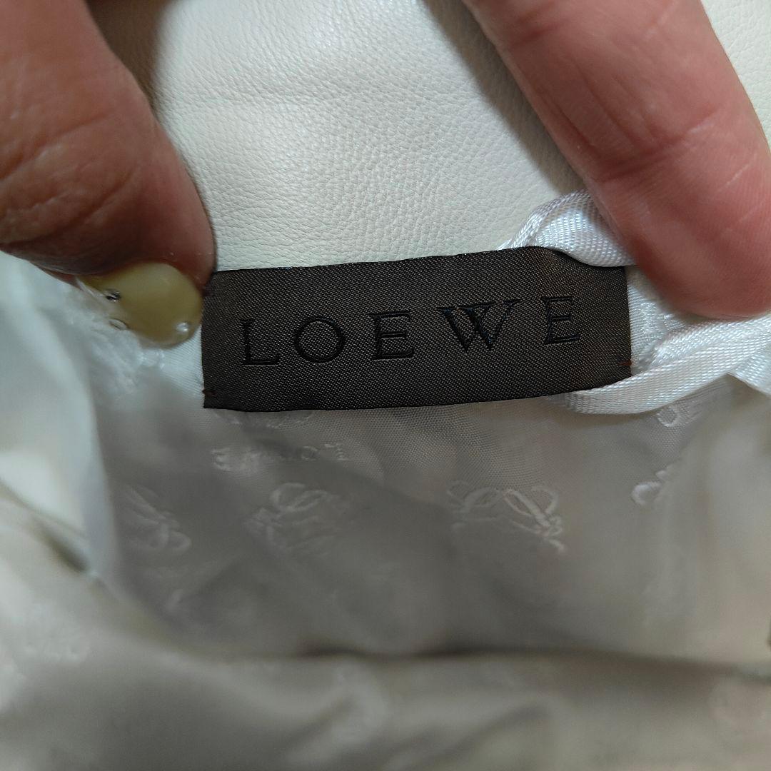LOEWE ロエベ レザースカート 40 L 羊革 ラムレザー