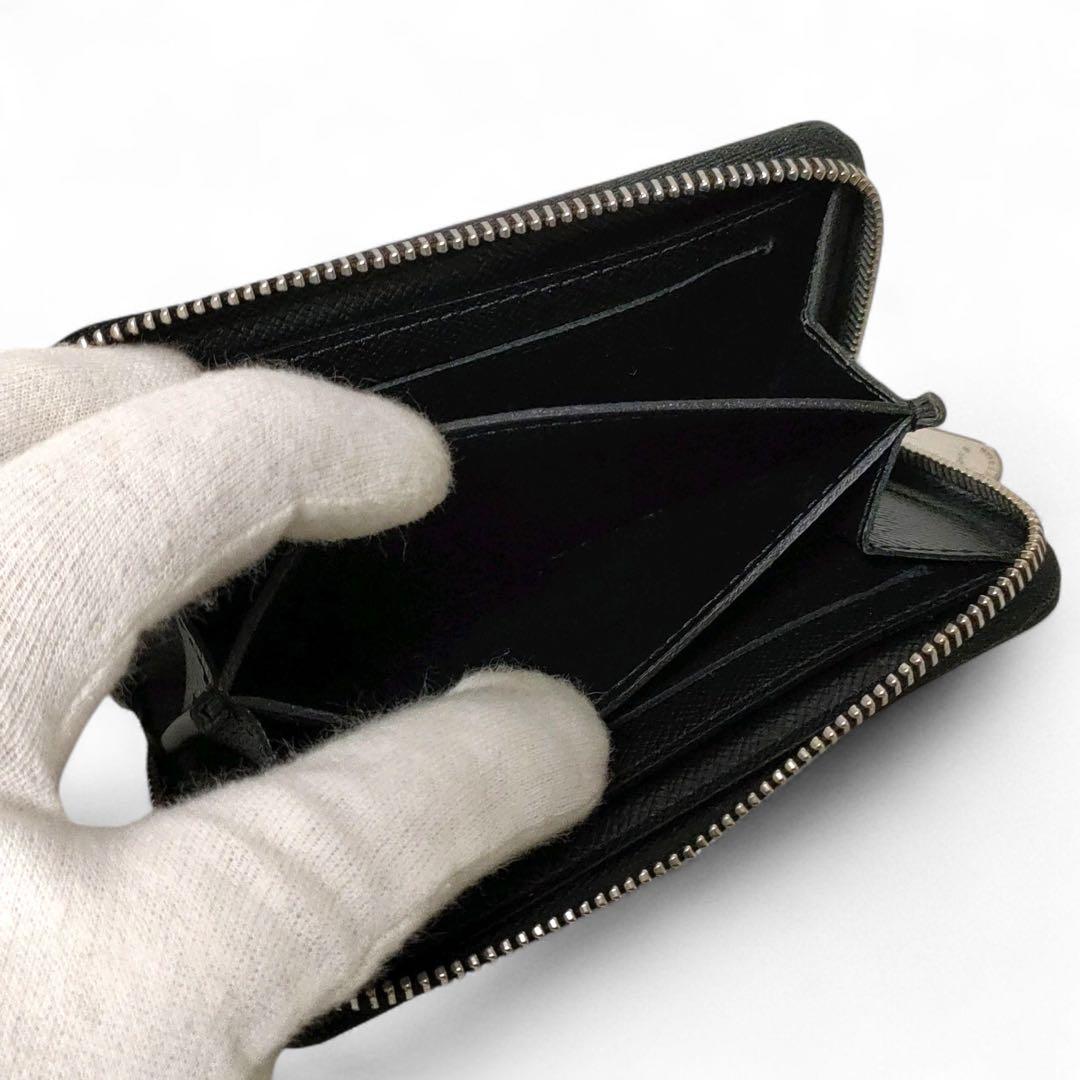 極美品✨ルイヴィトン ダミエグラフィット ジッピーパース ブラック