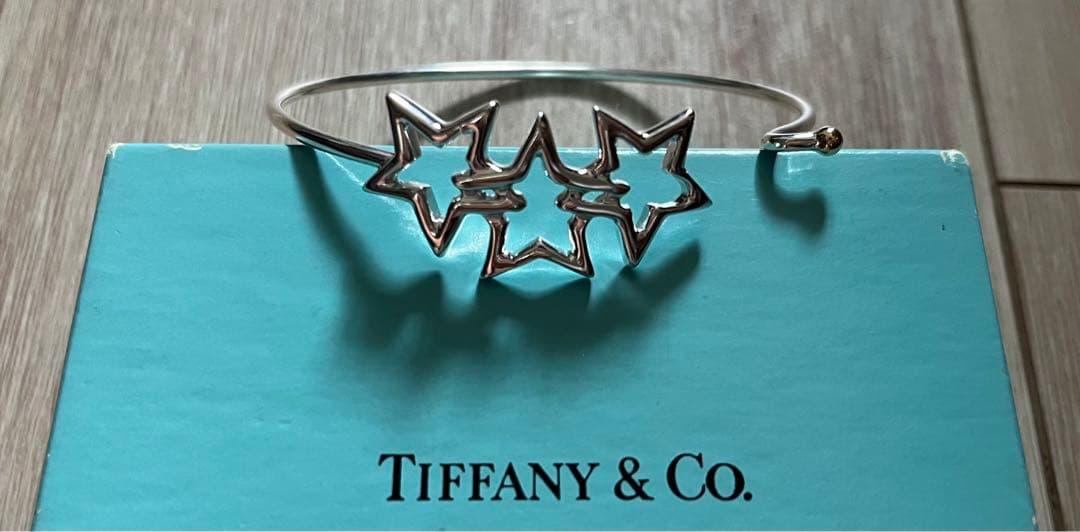 【美品】Tiffany (ティファニー) トリプルスター ブレスレット