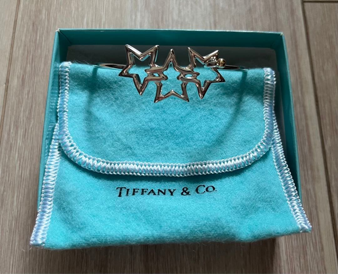 【美品】Tiffany (ティファニー) トリプルスター ブレスレット